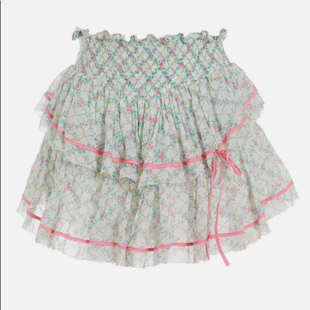 LoveShackFancy Neve Skirt